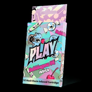 RKIVE - PLAY - Bubblegum OG - 1g Hash Infused Distillate Cart
