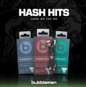 Bubbleman- Hash Hits 5 pack