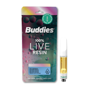 Buddies | Super Lemon Haze | Live Resin Cartridge | [1g] | Sativa