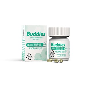 Buddies - Buddies - 30:1 CBD:THC - 30pk Capsules 