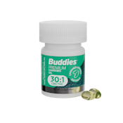 BUDDIES: PCO 30:1 CBD/THC Ratio Softgels 30mg:1mg/30ct 