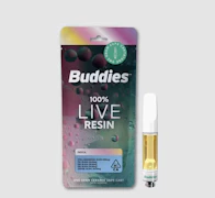 Buddies - 1g Live Resin Cart - Pressure