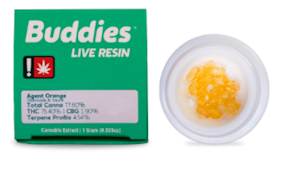 Buddies Live Resin Dab: Horchata