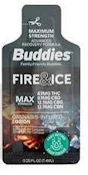 Buddies - Max Fire & Ice 20:20:1:1 - Topical Single Use - THC:BCD:CBG:CBN - 191MG
