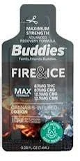 Buddies Brand - Buddies - Max Fire & Ice 20:20:1:1 - Topical Single Use - THC:BCD:CBG:CBN - 191MG Main Image