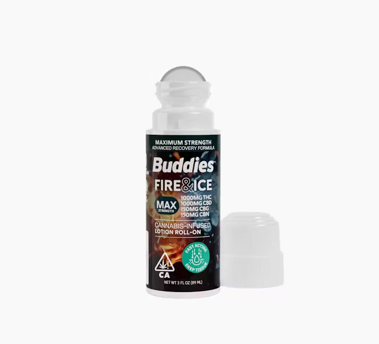 Buddies Brand - Buddies - Topical Roll-On - MAX THC:CBD:CBG:CBN Main Image