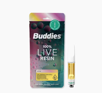 Buddies - Buddies - 1g Live Resin Cart - Sour Strawberry