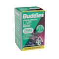 BUDDIES: Sativa Liquid Live Resin Softgels 25mg/40ct (S)