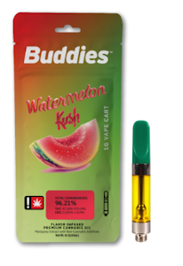 Buddies - Watermelon Kush, Flavored Distillate, 1g