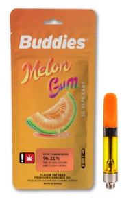 Buddies - Melon Gum, Flavored Distillate, 1g