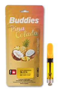 Buddies - Pina Colada, Flavored Distillate, 1g