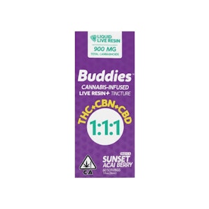 BUDDIES - CBN SUNSET TINCTURE 30ML - BUDDIES