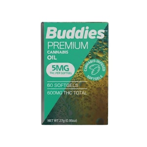 BUDDIES - 5MG CAPS (60CT) - BUDDIES