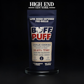 Buff Puff Live Resin Infused 0.5g Pre-Rolls (2 pack) Garlic Cookies