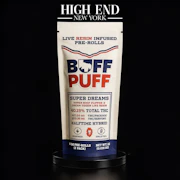 Buff Puff Live Resin Infused 0.5g Pre-Rolls (2 pack)  SUPER DREAMS