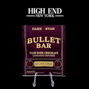 Bullet Bar - Night Time Dark Chocolate Candy Bar - 100mg - 1 piece