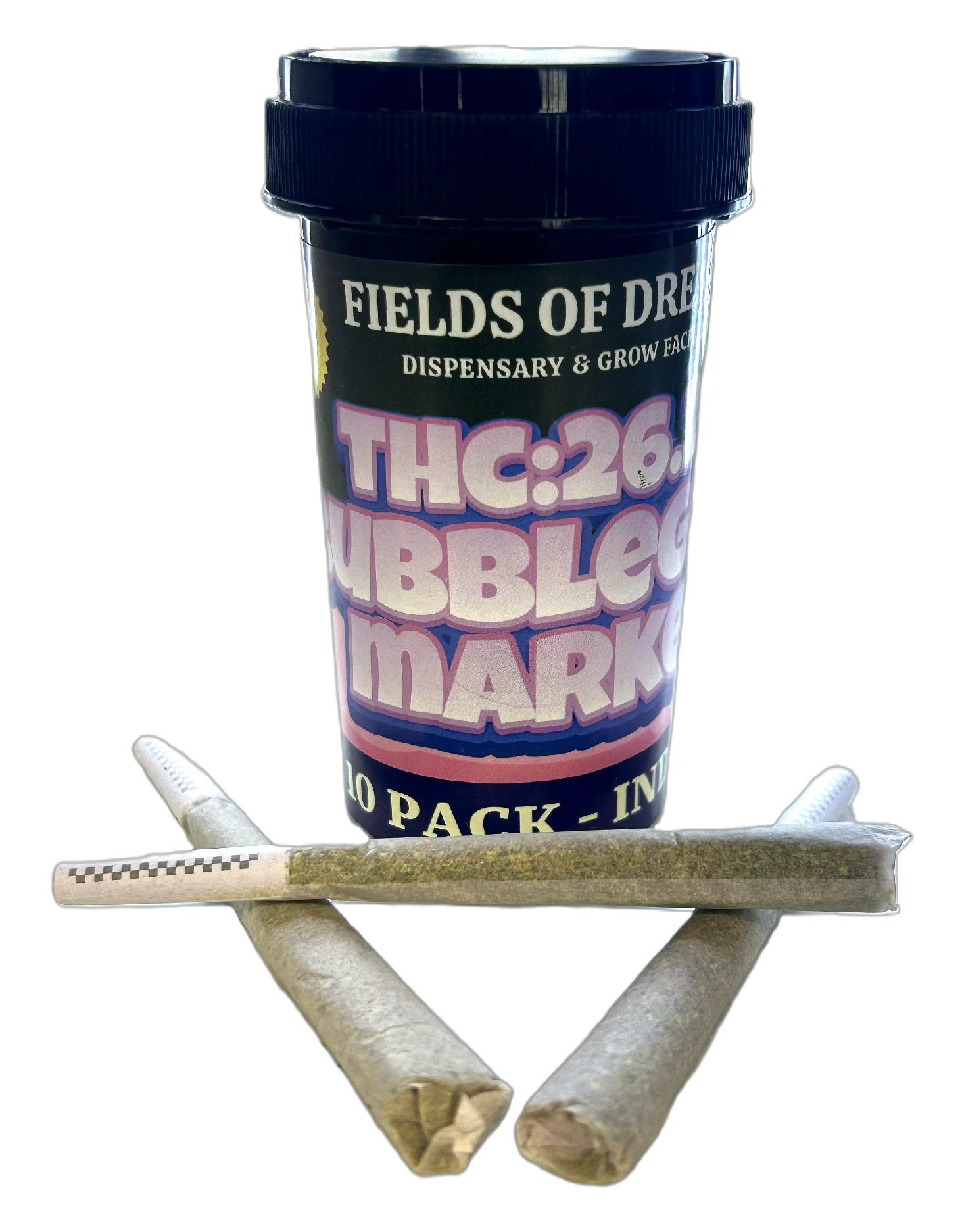4th Generation - Bubblegum Marker (10G) | Prerolls 10pk | Indica Main Image