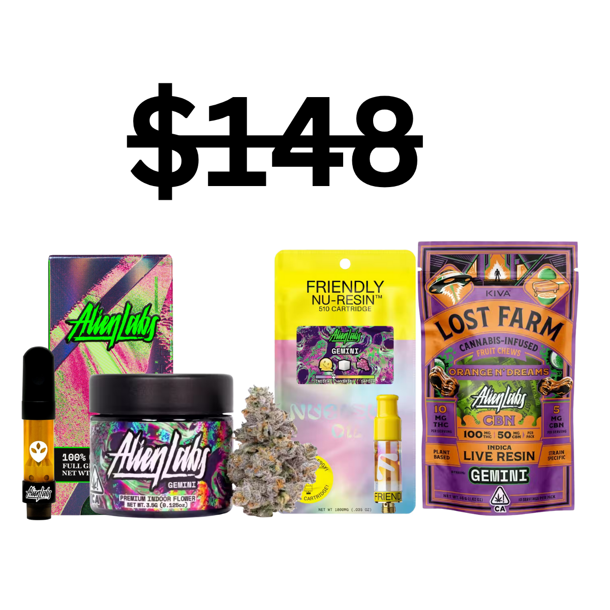 Alien Labs Gemini x Lost Farm x Friendly Farm Bundle