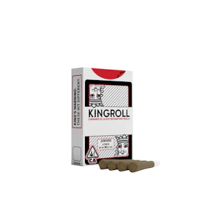 KING ROLL - Dealers Choice Mix #5 (S,H,I) | .75g 4pk Infused Prerolls | Kingroll