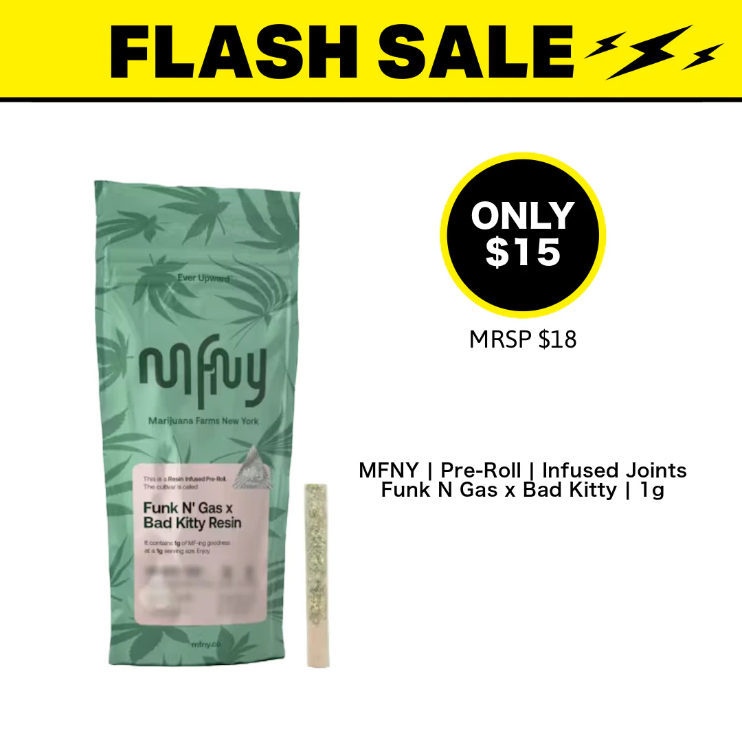 MFNY - MFNY | Pre-Roll | Infused Joints - Funk N Gas x Bad Kitty | 1g Main Image