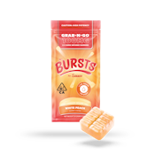 Sauce - White Peach - Bursts 2PK Bag - Live Resin - 100mg