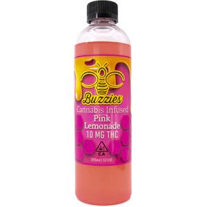 BUZZIES - Pink Lemonade 10mg 12oz Drink - Buzzies
