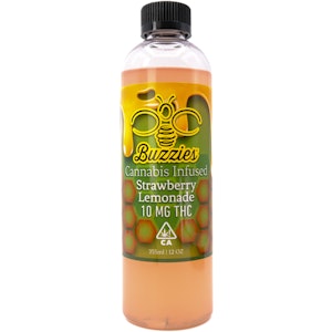 BUZZIES - Strawberry Lemonade 10mg 12oz Drink - Buzzies