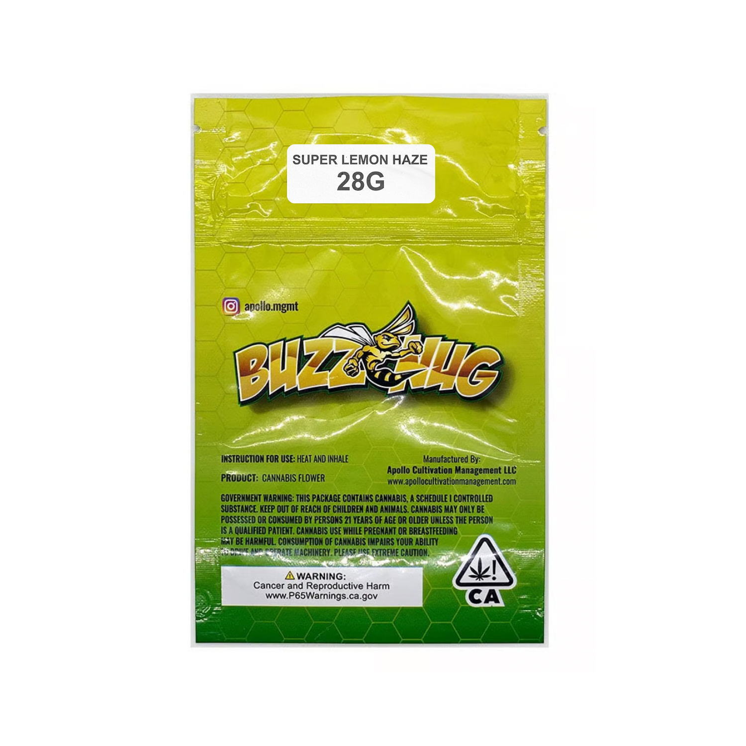 Buzznug Super Lemon Haze Flower 28.0g