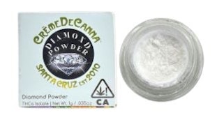 CREME DE CANNA: THCa Isolate 1g Diamond Powder (H)