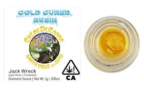 CREME DE CANNA: Jack Wreck 1g Cold Cure Diamond Sauce (S)