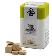 EMERALD BAY EXTRACTS: Blue Andeze RSO Tablets 40 Tablets/25mg per Tablet/1000mg per Package (H)