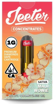 Jeeter - JEETER CART: Maui Wowie 1g Premium Liquid Diamonds Vape Cartridge (S) Main Image