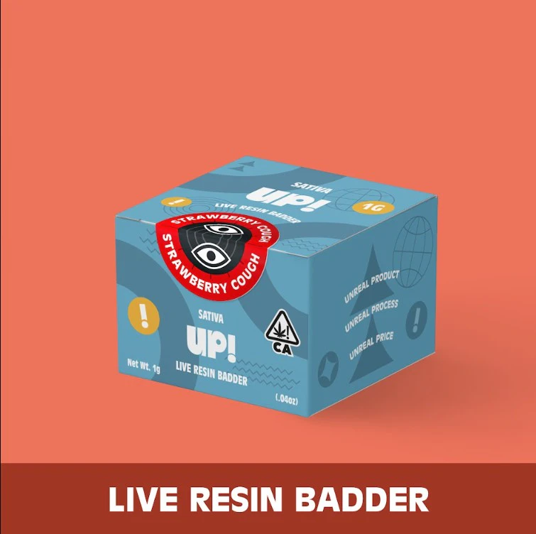 UP! - UP! Strawberry Cough 1g Badder (S) Main Image