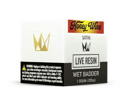 West Coast Cure - WEST COAST CURE: Honey Wine Live Resin Badder 1g (S) Main Image