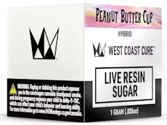 WEST COAST CURE: Peanut Butter Cup 1g Live Resin Sugar (H)
