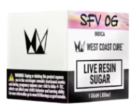 West Coast Cure - WEST COAST CURE: SFV OG 1g Live Resin Sugar (I) Main Image
