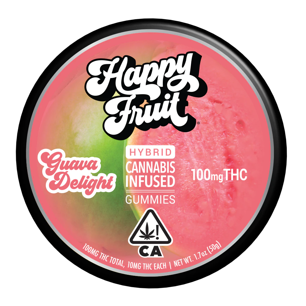 Happy Fruit - GUAVA DELIGHT 100MG - HAPPY FRUIT Main Image