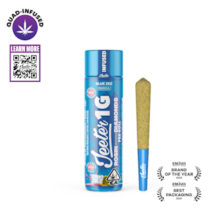 JEETER - Jeeter - Blue ZKZ Infused Preroll 1g