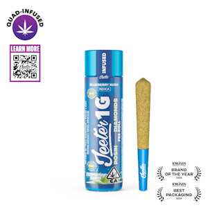 JEETER - Jeeter - Blueberry Kush Infused Preroll 1g