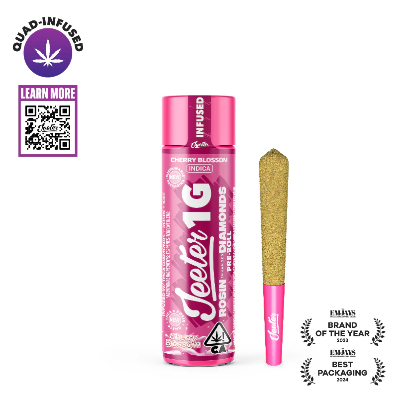 Jeeter - Jeeter - Cherry Blossom Infused Preroll 1g Main Image