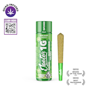 Jeeter - Kiwi Kush Infused Preroll 1g