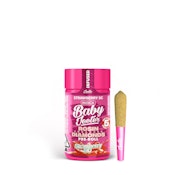 Strawberry SC | Baby Jeeter Quad-Infused Pre-Rolls 5-Pack | 2.5g 