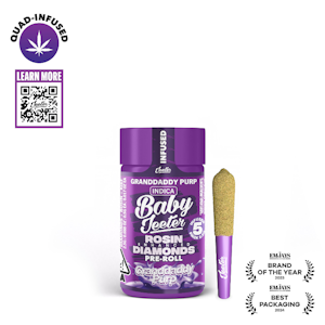 JEETER - Jeeter - Granddaddy Purp Infused Preroll Baby 5pk 2.5g
