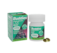 Hybrid Live Resin Soft Gels - 20ct (H) - 1000mg - Buddies