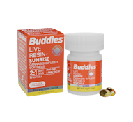 BUDDIES: Awaken Live Resin+ Ratio Softgels 2:1 THC/THCV  5mg:2.5mg/60ct