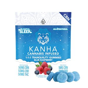 KANHA - Kanha Tranquility 1:1:1 CBN:THC:CBD Sleep Gummies