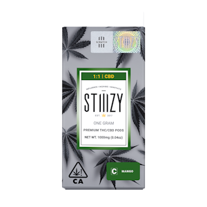 STIIIZY - Mango 1:1 CBD:THC Pod | 1g