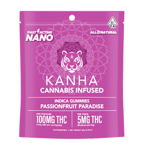 KANHA - Passionfruit Paradise - 20ct - 100mg