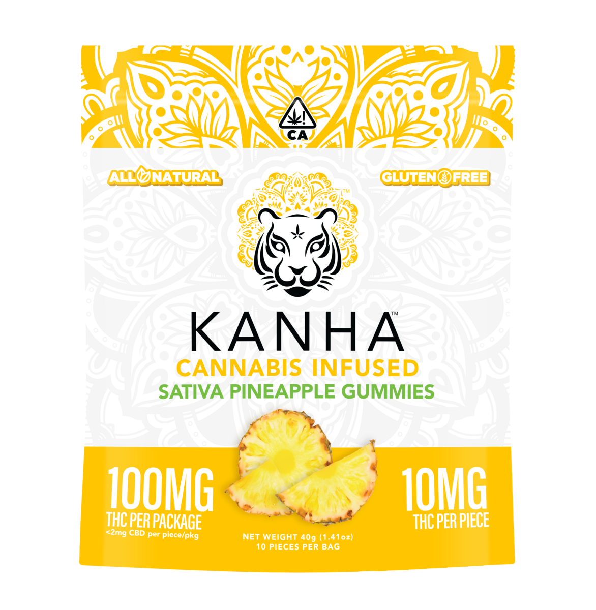 SATIVA - PINEAPPLE 100MG - KANHA