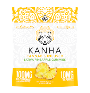 KANHA - Pineapple - 10ct - 100mg